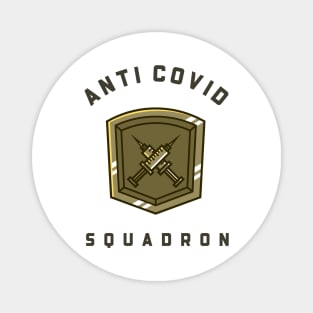 Anti Covid Squadron Magnet